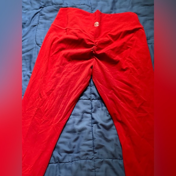 Worn 3 times still in good condition. No longer fits. It is very cherry red. - Picture 2 of 5